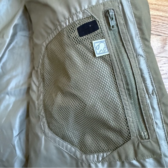 Helly Hansen Hooded Puffer Jacket Olive Green Women’s M Winter Coat - Picture 4 of 8